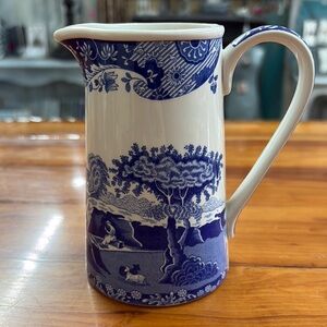 Spode made in England BLUE ITALIAN 5" Creamer Pitcher